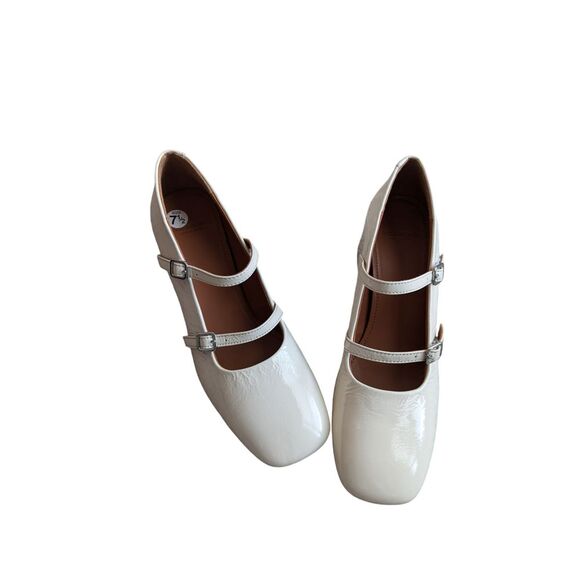 Vagabond Adison Double Strap mary jane pumps in Cream size 38 / US 7.5 - Picture 3 of 8